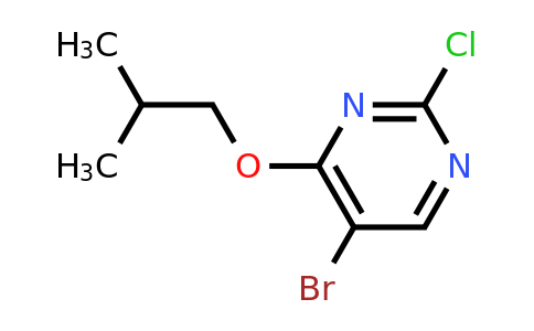 1289022-88-3 | 5-Bromo-2-chloro-4-(2-methylpropoxy)pyrimidine