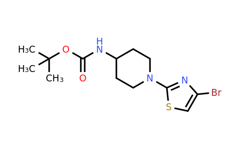 1289050-83-4 | tert-Butyl (1-(4-bromothiazol-2-yl)piperidin-4-yl)carbamate