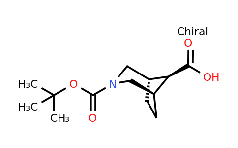 1290626-04-8 | (1R,5S,8r)-3-(tert-Butoxycarbonyl)-3-azabicyclo[3.2.1]octane-8-carboxylic acid
