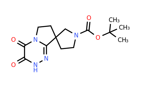 1290627-16-5 | tert-Butyl 3',4'-dioxo-3',4',6',7'-tetrahydro-2'H-spiro[pyrrolidine-3,8'-pyrrolo[2,1-c][1,2,4]triazine]-1-carboxylate