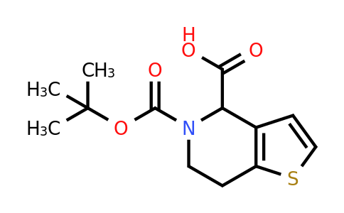 1291217-74-7 | 5-[(tert-Butoxy)carbonyl]-4H,5H,6H,7H-thieno[3,2-c]pyridine-4-carboxylic acid