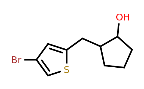 1291576-94-7 | 2-((4-Bromothiophen-2-yl)methyl)cyclopentan-1-ol