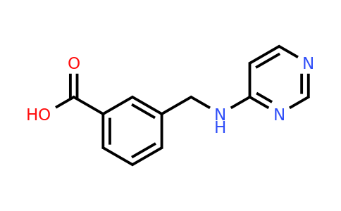 1291584-22-9 | 3-{[(pyrimidin-4-yl)amino]methyl}benzoic acid
