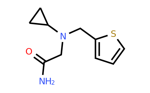 1291697-01-2 | 2-(Cyclopropyl(thiophen-2-ylmethyl)amino)acetamide