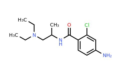 4-Amino-2-chloro-n-[1-(diethylamino)propan-2-yl]benzamide