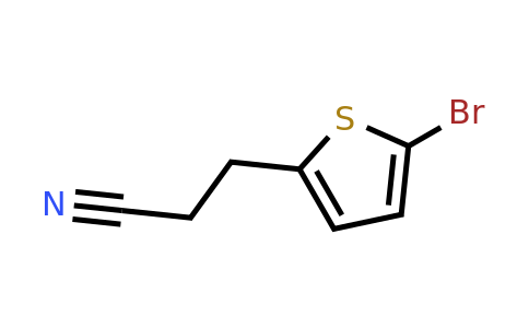 1292608-47-9 | 3-(5-Bromothiophen-2-yl)propanenitrile