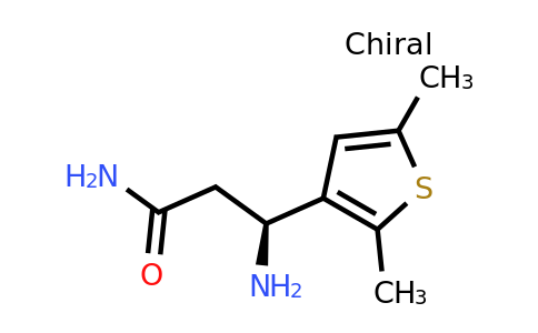 1293179-12-0 | (S)-3-Amino-3-(2,5-dimethylthiophen-3-yl)propanamide