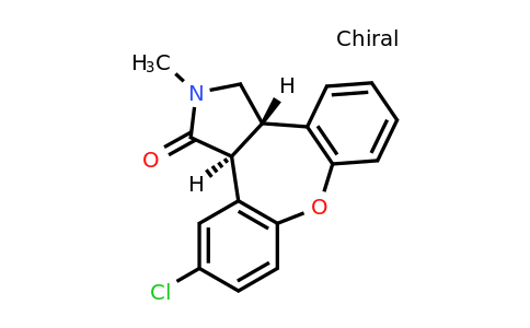 129385-59-7 | trans-(+/-)-11-Chloro-2,3,3a,12b-tetrahydro-2-methyl-1H-dibenz[2,3:6,7]oxepino[4,5-c]pyrrol-1-one