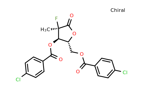 ((2R,3R,4R)-3-((4-Chlorobenzoyl)oxy)-4-fluoro-4-methyl-5-oxotetrahydrofuran-2-yl)methyl 4-chlorobenzoate