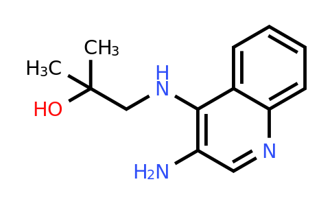 1-((3-Aminoquinolin-4-yl)amino)-2-methylpropan-2-ol