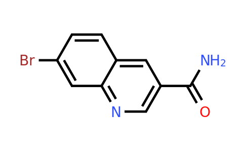 1296950-66-7 | 7-Bromoquinoline-3-carboxamide