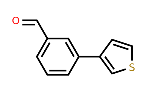 129746-42-5 | 3-(3-Thienyl)benzaldehyde