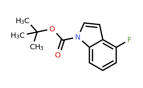 129822-45-3 | 4-Fluoro-N-(Boc)indole