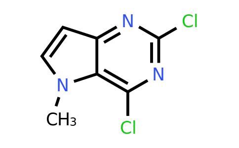 129872-81-7 | 2,4-Dichloro-5-methyl-5H-pyrrolo[3,2-d]pyrimidine