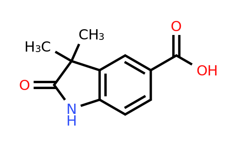129912-25-0 | 3,3-Dimethyl-2-oxo-2,3-dihydro-1H-indole-5-carboxylic acid