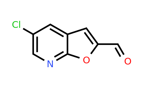 5-chlorofuro[2,3-b]pyridine-2-carbaldehyde