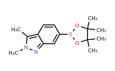 1300582-62-0 | 2,3-Dimethyl-6-(tetramethyl-1,3,2-dioxaborolan-2-yl)-2H-indazole