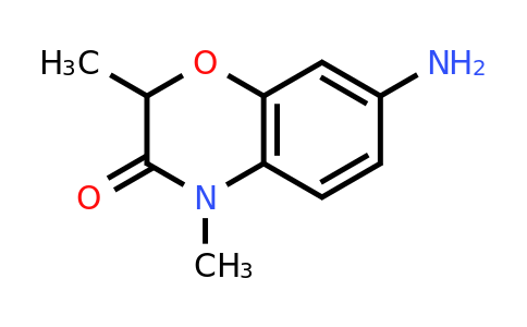 130137-40-5 | 7-Amino-2,4-dimethyl-2h-benzo[b][1,4]oxazin-3(4h)-one