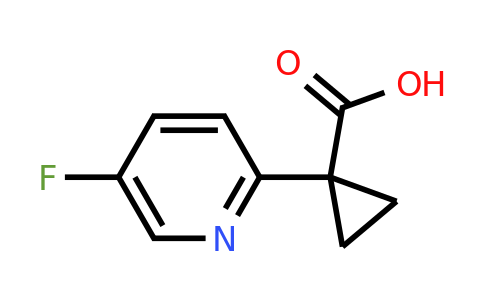 1302580-98-8 | 1-(5-Fluoropyridin-2-yl)cyclopropanecarboxylic acid