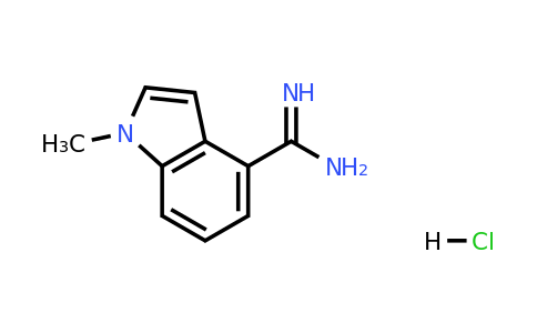 1303994-04-8 | 1-Methyl-1H-indole-4-carboximidamide hydrochloride