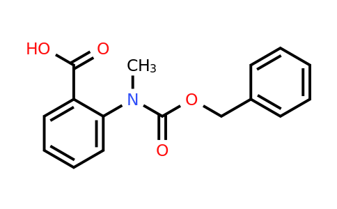 130472-79-6 | 2-(((Benzyloxy)carbonyl)(methyl)amino)benzoic acid