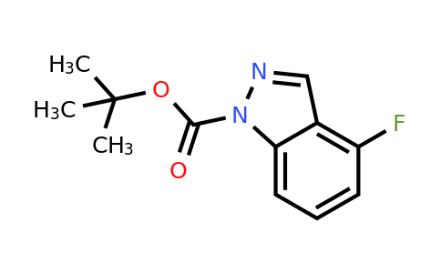 1305320-65-3 | 1-Boc-4-fluoro-1H-indazole