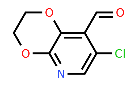 7-chloro-2H,3H-[1,4]dioxino[2,3-b]pyridine-8-carbaldehyde