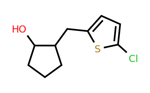 1305710-65-9 | 2-((5-Chlorothiophen-2-yl)methyl)cyclopentan-1-ol