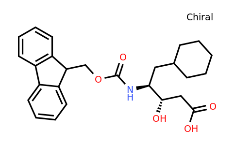 130597-31-8 | (3S,4S)-4-((((9H-Fluoren-9-yl)methoxy)carbonyl)amino)-5-cyclohexyl-3-hydroxypentanoic acid