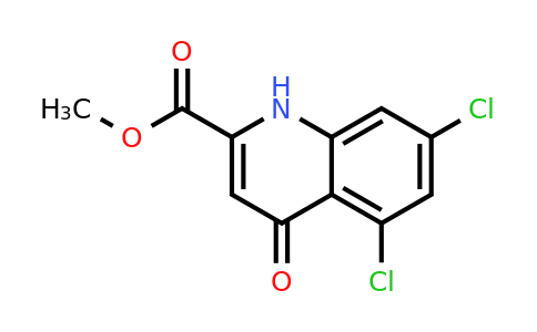 130613-19-3 | Methyl 5,7-dichloro-4-hydroxyquinoline-2-carboxylate