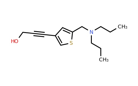 1306281-99-1 | 3-(5-((Dipropylamino)methyl)thiophen-3-yl)prop-2-yn-1-ol