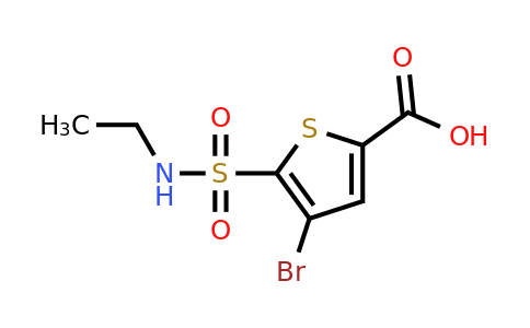 1306604-94-3 | 4-Bromo-5-(n-ethylsulfamoyl)thiophene-2-carboxylic acid