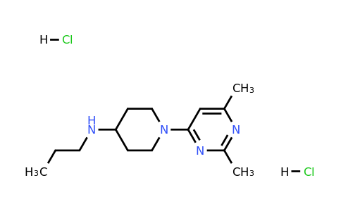1306605-11-7 | 1-(2,6-Dimethylpyrimidin-4-yl)-N-propylpiperidin-4-amine dihydrochloride