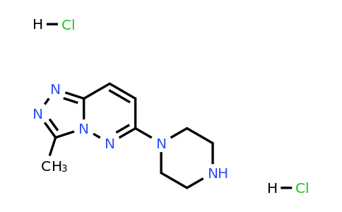 1-{3-methyl-[1,2,4]triazolo[4,3-b]pyridazin-6-yl}piperazine dihydrochloride