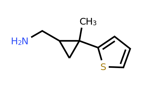 1306606-39-2 | [2-methyl-2-(thiophen-2-yl)cyclopropyl]methanamine