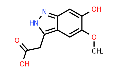 1306606-54-1 | 2-(6-Hydroxy-5-methoxy-2h-indazol-3-yl)acetic acid