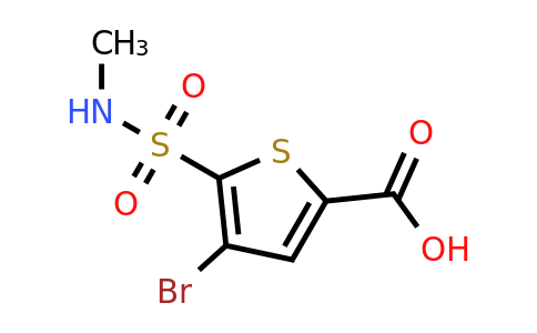 1306606-68-7 | 4-Bromo-5-(n-methylsulfamoyl)thiophene-2-carboxylic acid
