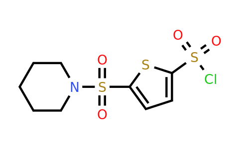 1306607-14-6 | 5-(Piperidin-1-ylsulfonyl)thiophene-2-sulfonyl chloride