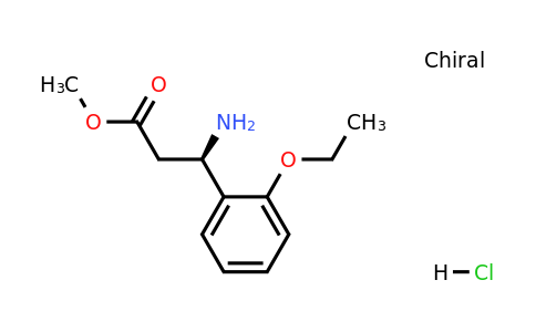 Methyl (3r)-3-amino-3-(2-ethoxyphenyl)propanoate hydrochloride
