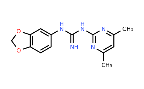 1306738-73-7 | 1-(Benzo[d][1,3]dioxol-5-yl)-3-(4,6-dimethylpyrimidin-2-yl)guanidine