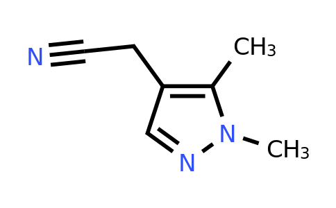 2-(1,5-Dimethyl-1h-pyrazol-4-yl)acetonitrile