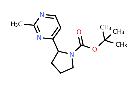 1306739-53-6 | Tert-butyl 2-(2-methylpyrimidin-4-yl)pyrrolidine-1-carboxylate