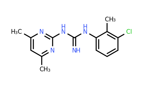 1306739-70-7 | 1-(3-Chloro-2-methylphenyl)-3-(4,6-dimethylpyrimidin-2-yl)guanidine