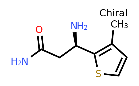 1307159-28-9 | (R)-3-Amino-3-(3-methylthiophen-2-yl)propanamide
