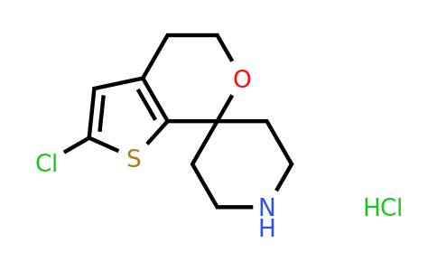 1307248-42-5 | 2'-Chloro-4',5'-dihydrospiro[piperidine-4,7'-thieno[2,3-c]pyran] hydrochloride