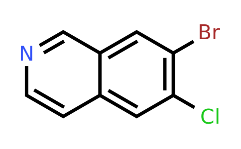 1307316-83-1 | 7-Bromo-6-chloroisoquinoline