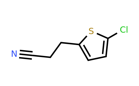 1308082-57-6 | 3-(5-Chlorothiophen-2-yl)propanenitrile