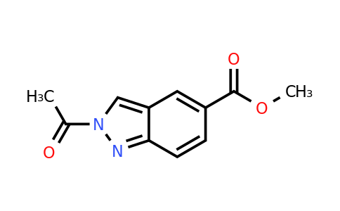 1308649-95-7 | Methyl 2-acetyl-2H-indazole-5-carboxylate