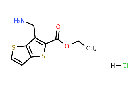 1308650-20-5 | Ethyl 3-(aminomethyl)thieno[3,2-b]thiophene-2-carboxylate hydrochloride