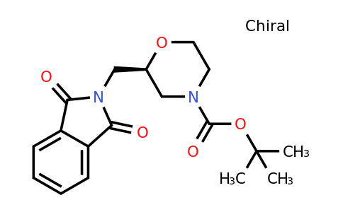 1308849-93-5 | (R)-2-[(1,3-Dioxoisoindolin-2-yl)methyl]morpholine-4-carboxylic acid tert-butyl ester